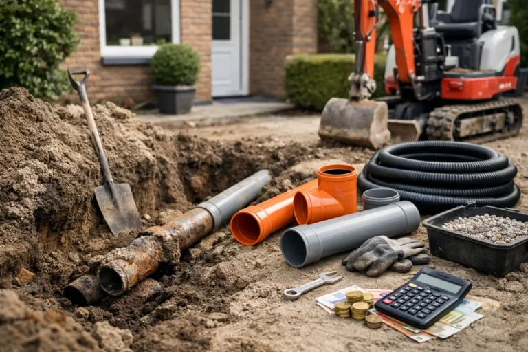 Riolering vervangen woning: wat kost het?