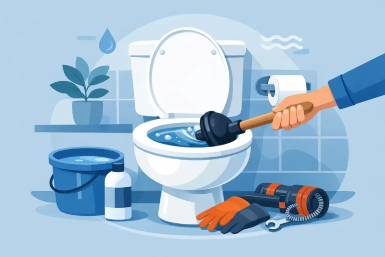 WC verstopping zelf oplossen? Zo pak je het aan