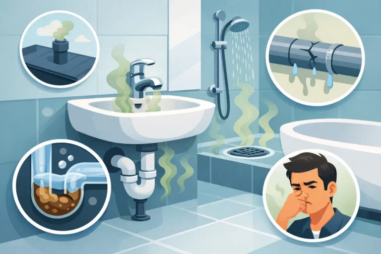 Stank uit afvoer badkamer? Dit zijn de oorzaken