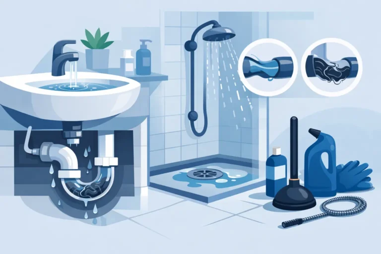 Afvoerproblemen in badkamer oplossen zonder gedoe