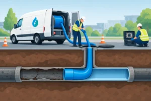 Een rioolrelining voorbeeld uit de praktijk