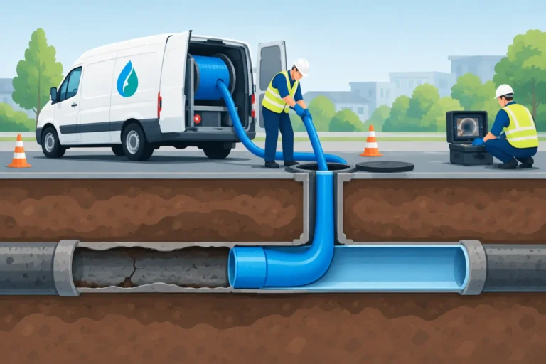 Een rioolrelining voorbeeld uit de praktijk
